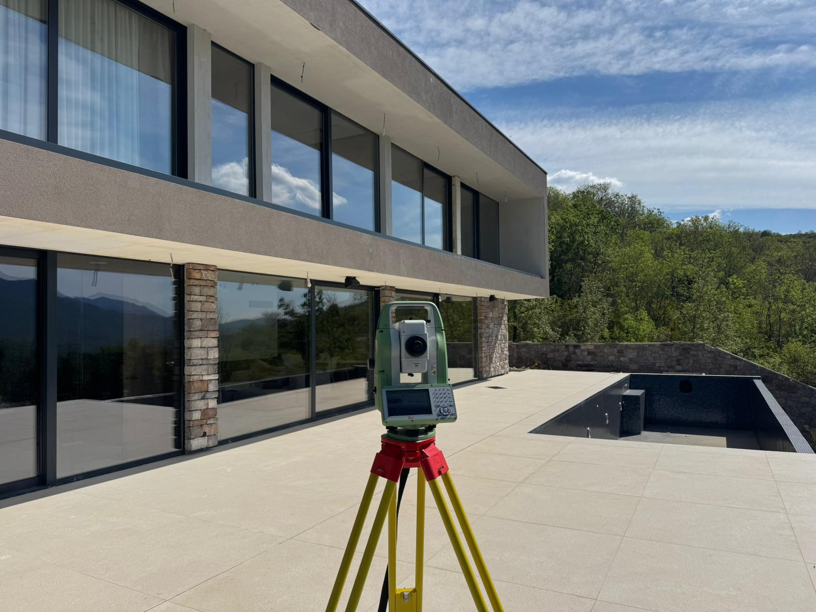 Total Station on Site
